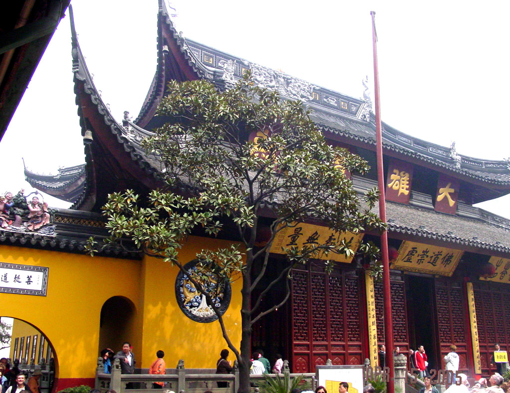 The Jade Buddha Temple in Shanghai China