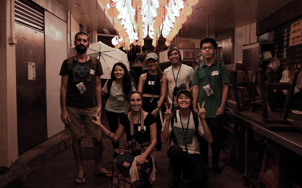 Keelung Midnight Fish Market Tour Group Shot - Taipei Itinerary