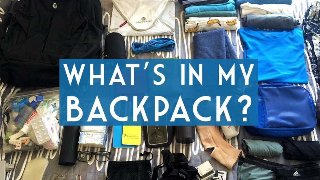 WHAT'S IN MY BACKPACK? Southeast Asia Packing List for Men (PART 1 of 2