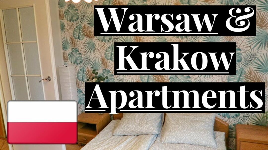 WARSAW AND KRAKOW, POLAND APARTMENT TOUR AIRBNB (digital nomad