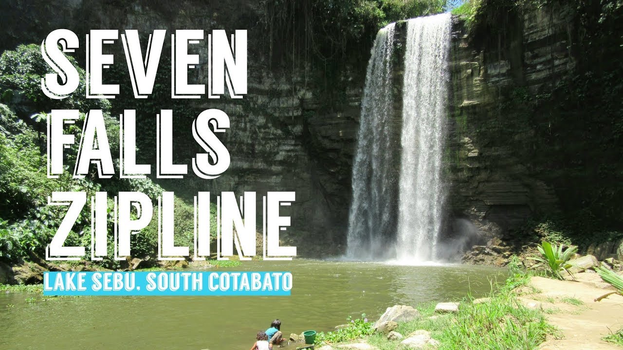 SEVEN FALLS ZIPLINE | Highest zipline in Southeast Asia | Lake Sebu ...