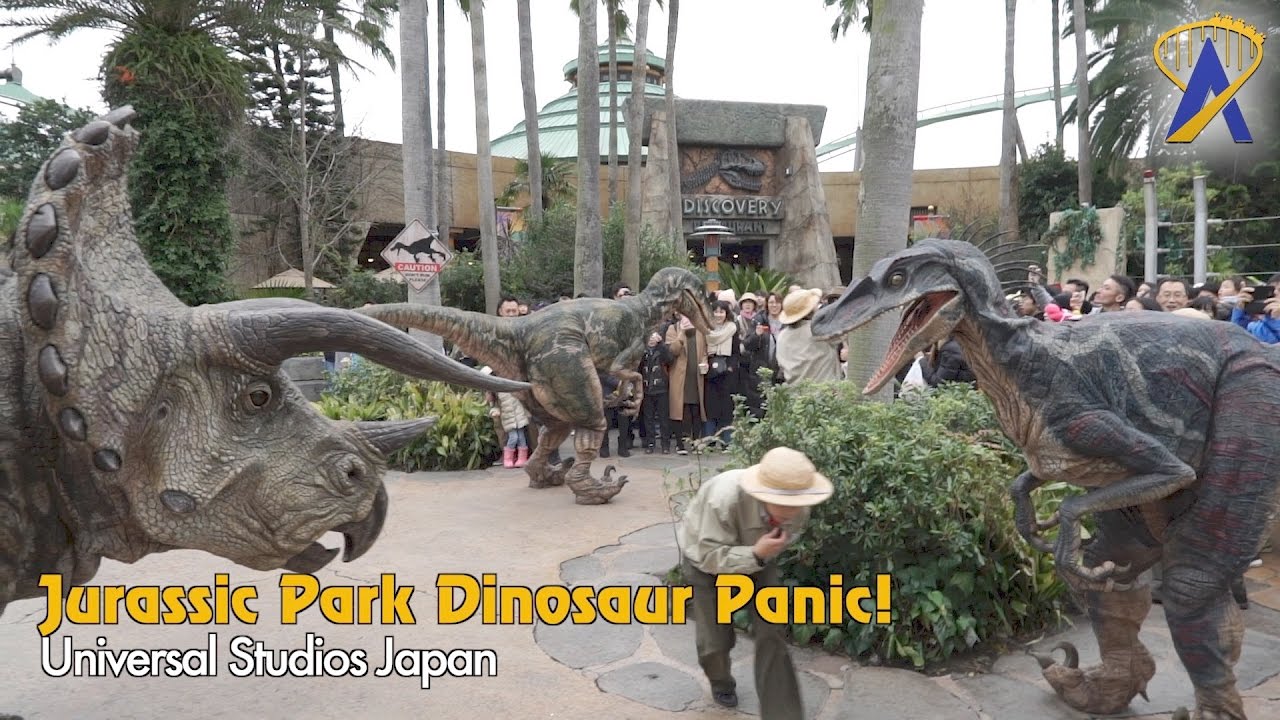 Dinosaur Panic inside Jurassic Park at Universal Studios Japan - La Vie ...