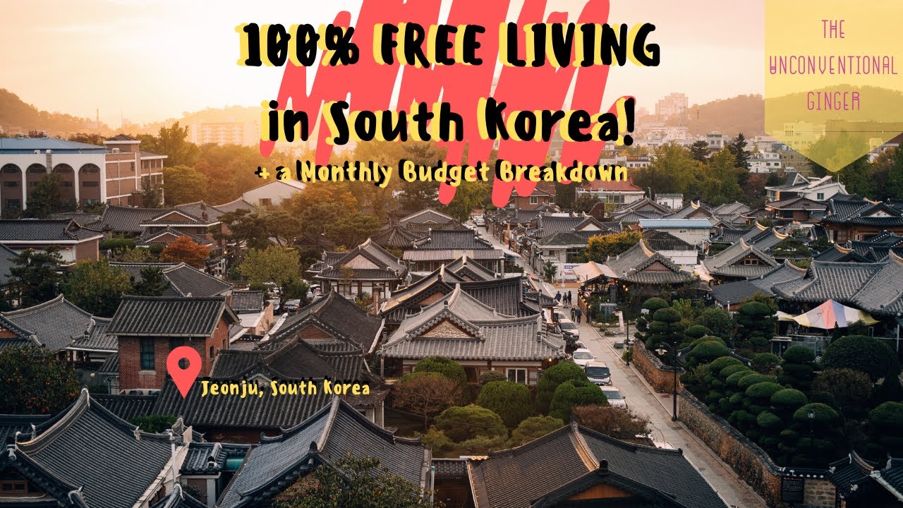 South Korea Apartment Tour RENT FREE living & monthly budget How