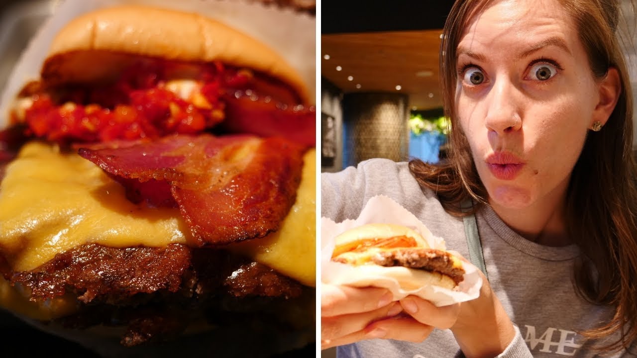 Japanese Shake Shack Burgers + Fries + Sides Taste Test | Tokyo, Japan