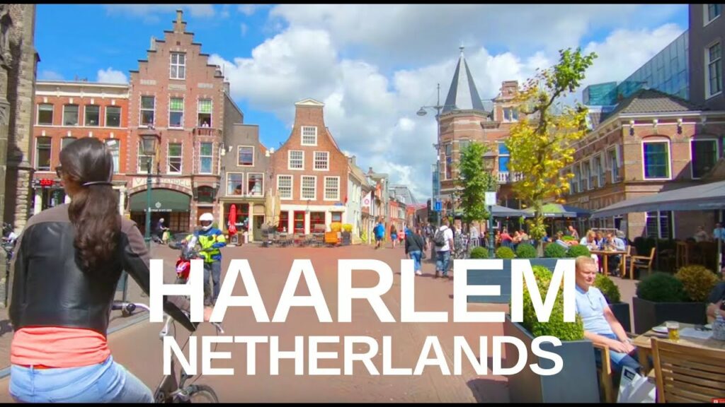 [4K] Virtual Tour of Haarlem, Netherlands (Holland) Walking Tour with