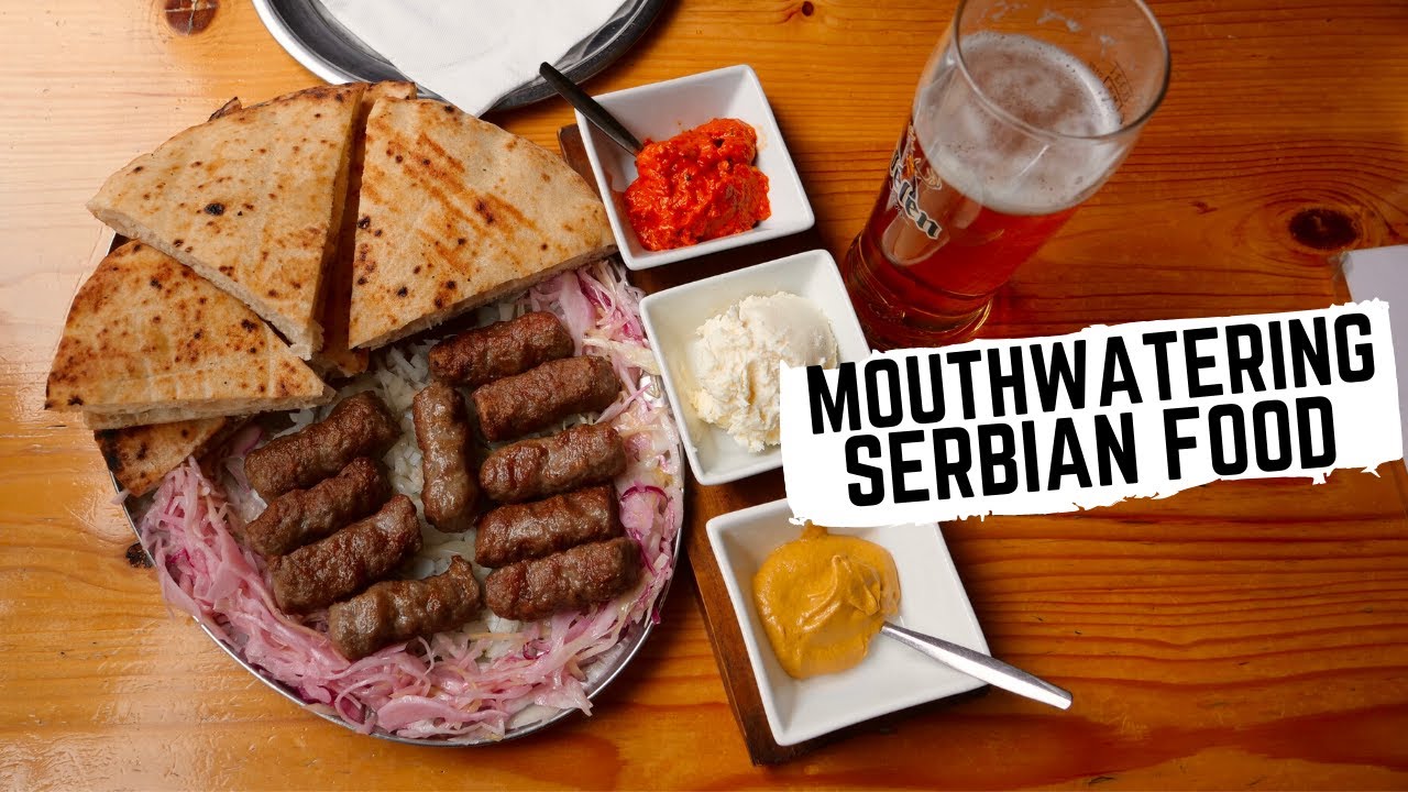 SERBIAN FOOD in Belgrade, Serbia | BEST SERBIAN cevapi, kobasice and
