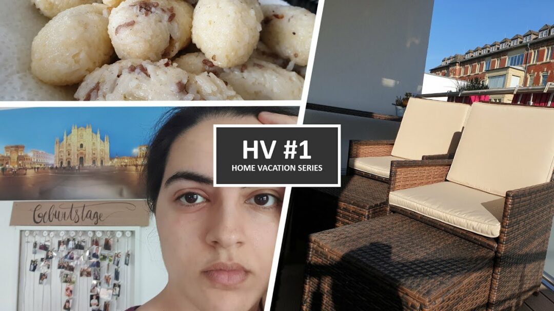 Home Vacation VLOG #1 - we cancelled our trip to Japan and try to have a nice time at home instead