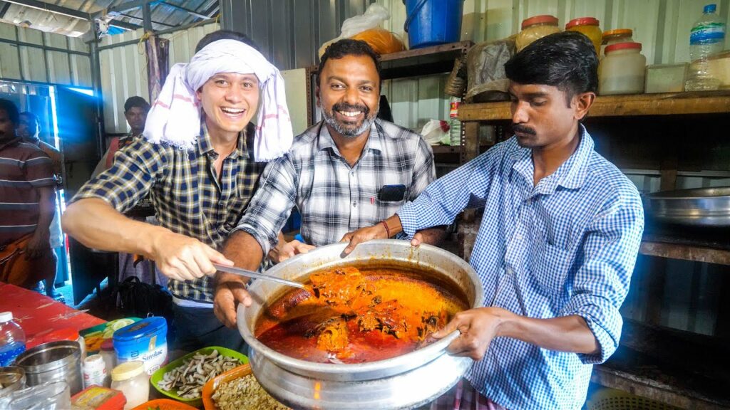 Spicy Indian Food!! TODDY SHOP - Fish Head Curry + Fresh Coconut Toddy ...