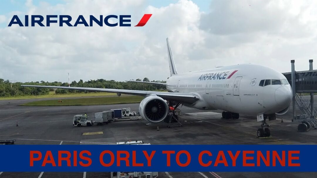 AIR FRANCE ECONOMY PARIS ORLY TO CAYENNE B777200 TRIP REPORT