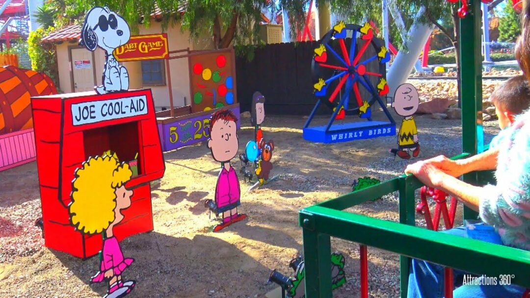 Snoopy Train Ride - Knott's Peanuts Celebration - Knott's Berry Farm