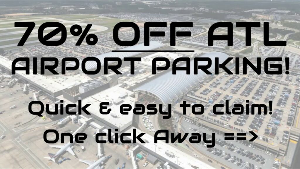 How To Get CHEAP Atlanta Airport Parking BEST ATL Parking Rates