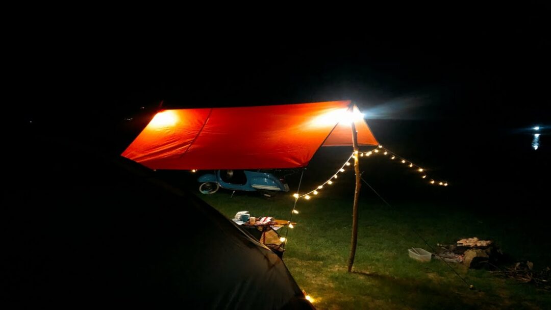 Overnight Camping Trip - Grilled Chicken Wings - Wild Camping | Camping - Discovery - Food