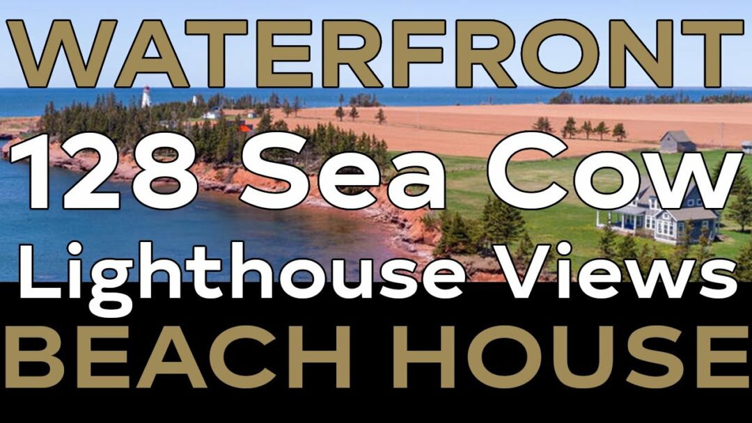 Prince Edward Island Waterfront Beach House for sale PEI near