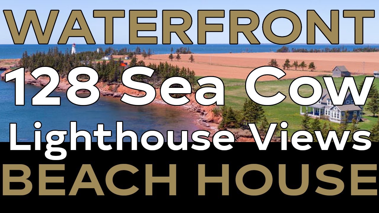 Prince Edward Island Waterfront Beach House for sale PEI near Summerside Real Estate REALTOR