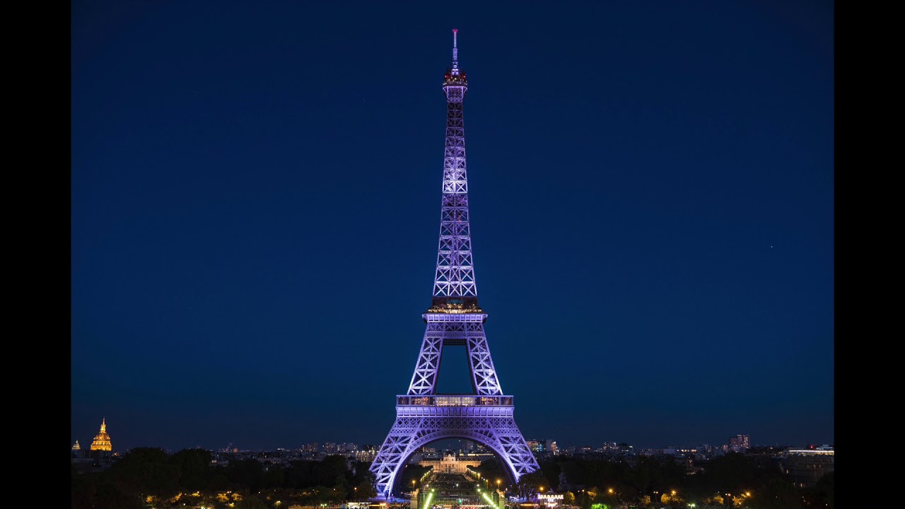 Time Lapse Eiffel Tower Tour Eiffel Paris France Japonisme 2018 pour