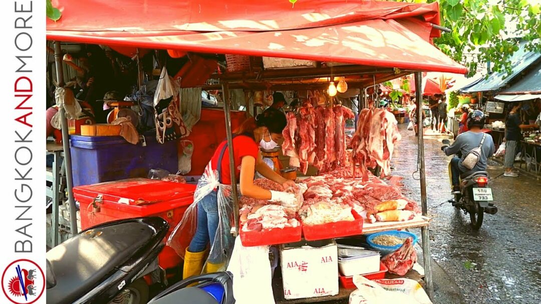 THAILAND Wet Market | Khlong Toei Market BANGKOK