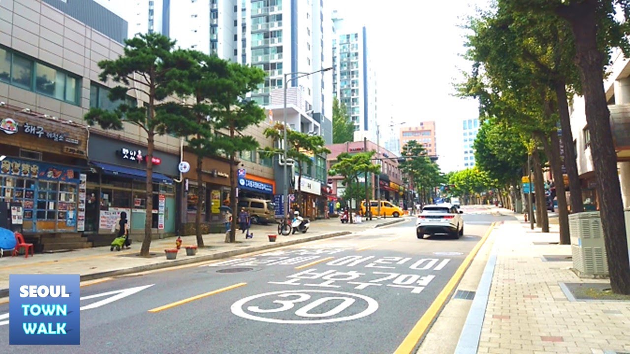 【4K】 17-0-14. Jungnim-dong Neighborhood Street walk tour, Seoul, Korea ...