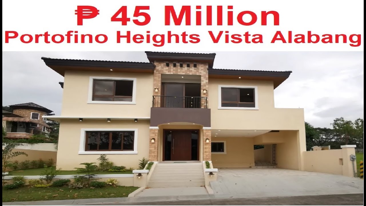 Portofino Heights Vista Alabang House for Sale 45 Million Negotiable