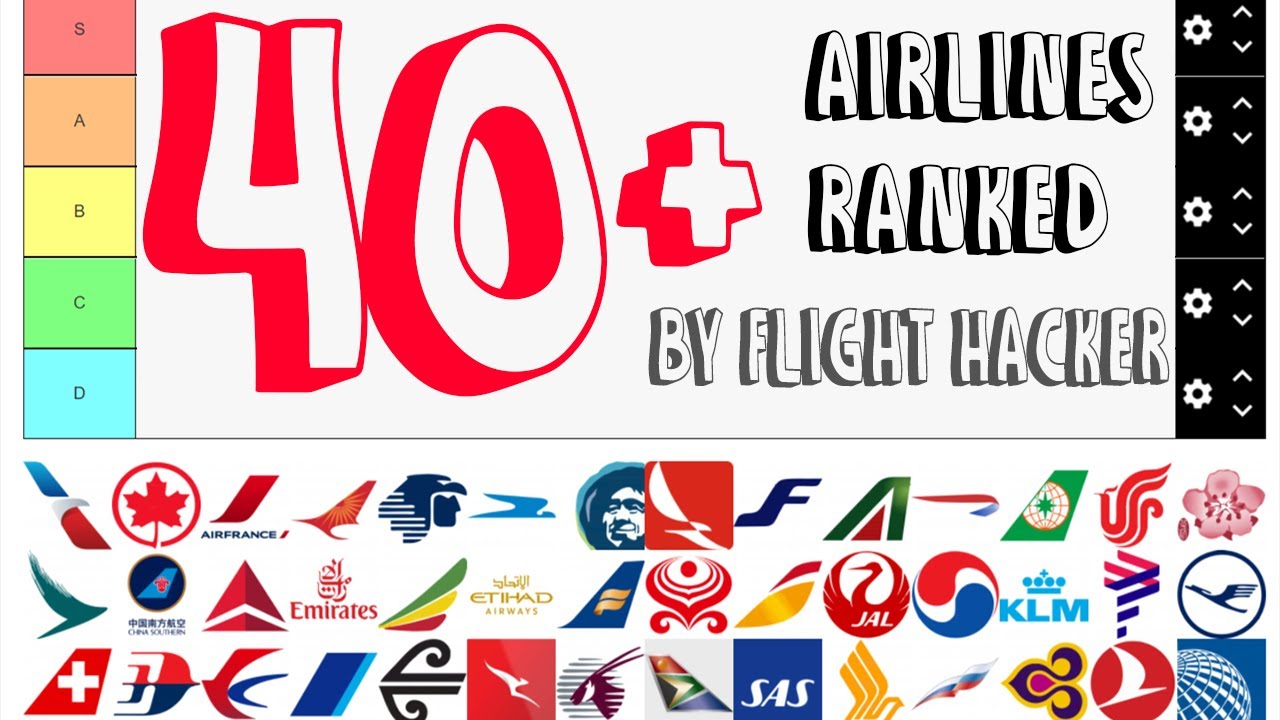 Major Airline Tierlist by a frequent flyer (What is the best airline in ...