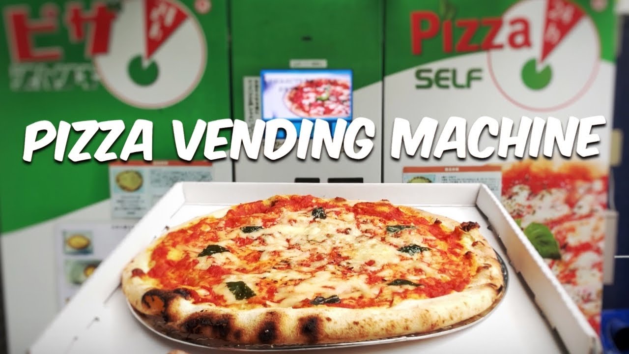 Japanese PIZZA VENDING MACHINE La Vie Zine