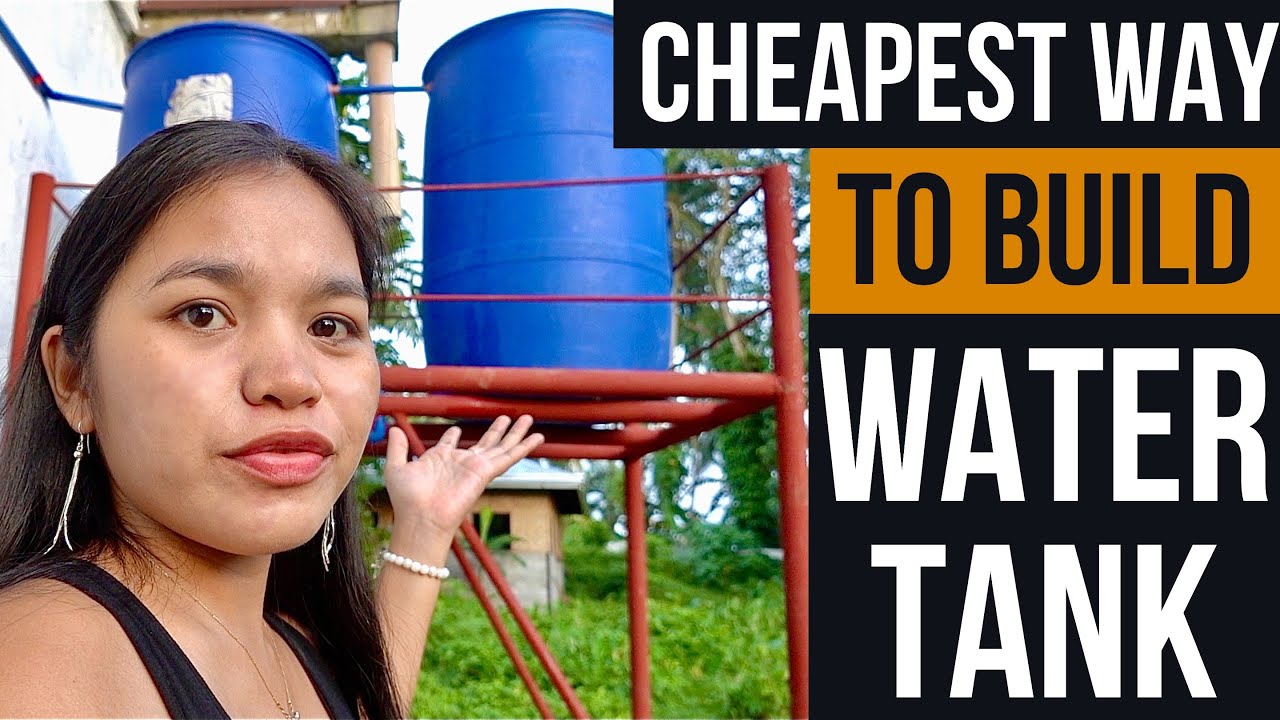 How to Build Cheap Water tank in the Philippines La Vie Zine