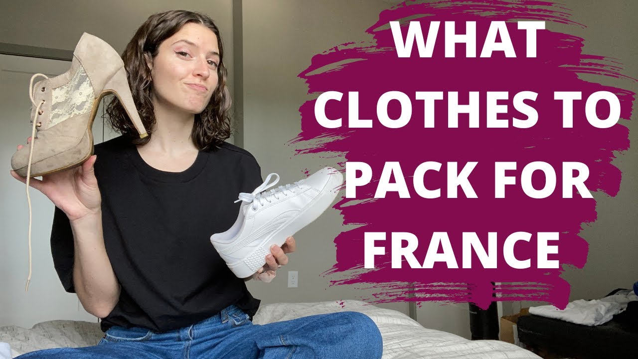 HOW TO CHOOSE WHAT CLOTHES TO PACK FOR FRANCE // What I'm Going to Wear
