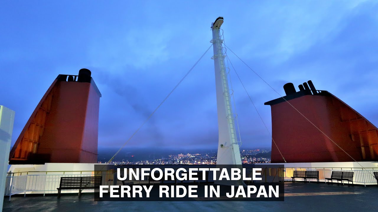 Traveling From Beppu to Osaka Japan by Old Overnight Ferry La Vie Zine