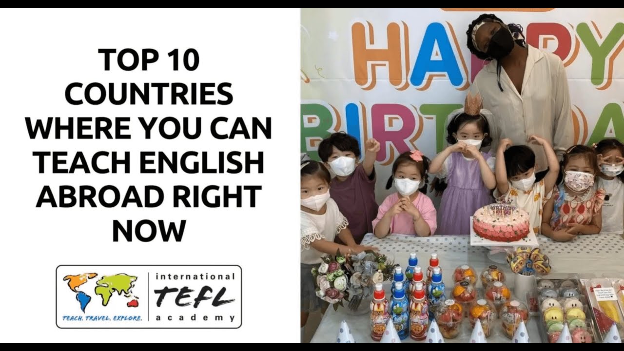 Top 10 TEFL Countries Where You Can Teach English Right Now - La Vie Zine