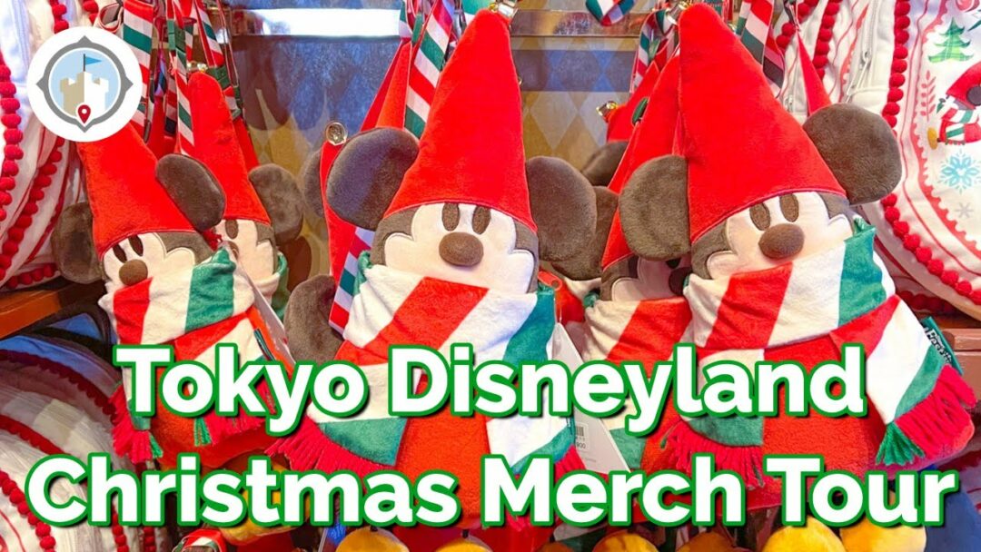 Tokyo Disneyland Christmas 2021 Merchandise Tour Let's go shopping