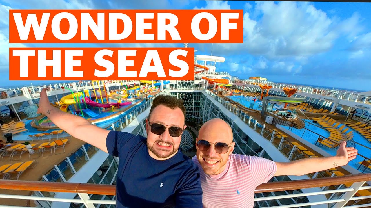 Royal Caribbean Wonder of the Seas Tour: THE LARGEST Cruise Ship in the ...