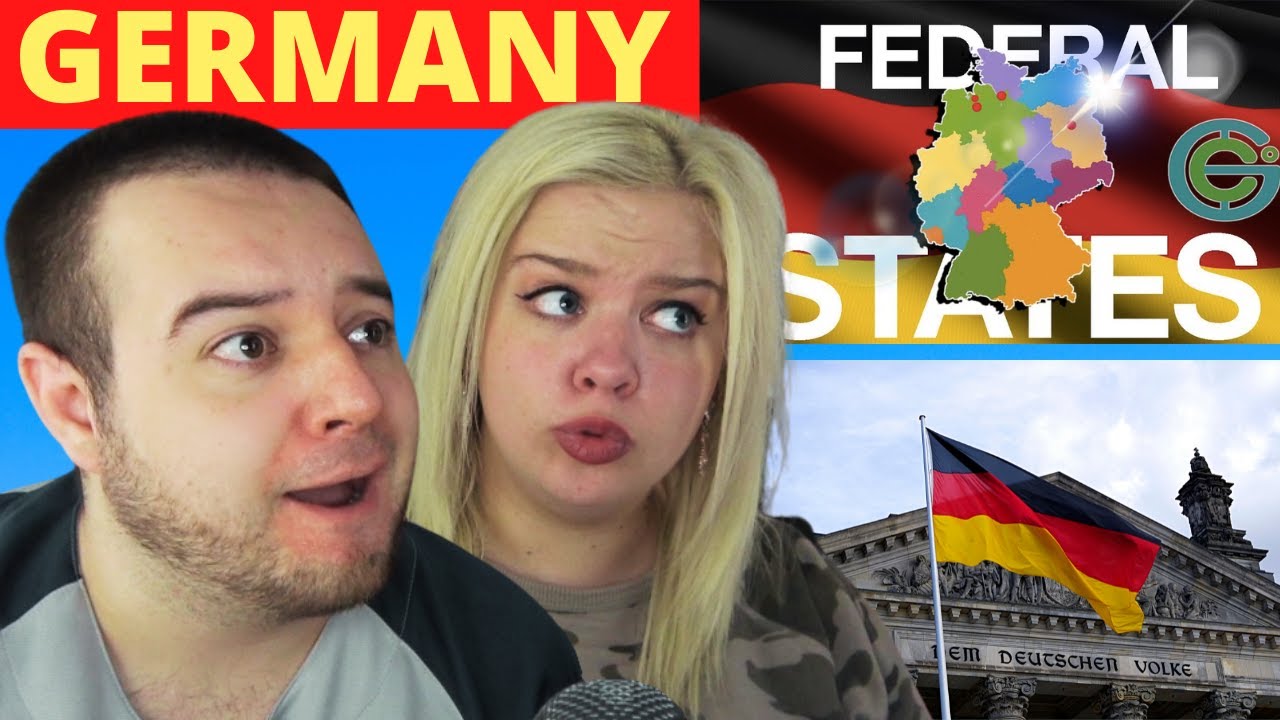 Geography Now STATES OF GERMANY EXPLAINED AMERICAN COUPLE REACTION