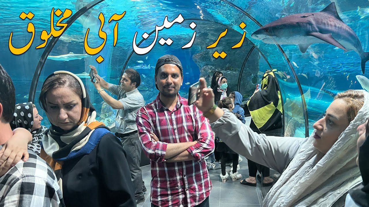 Underground Zoo In Iran The Largest Aquarium Tunnel In Isfahan
