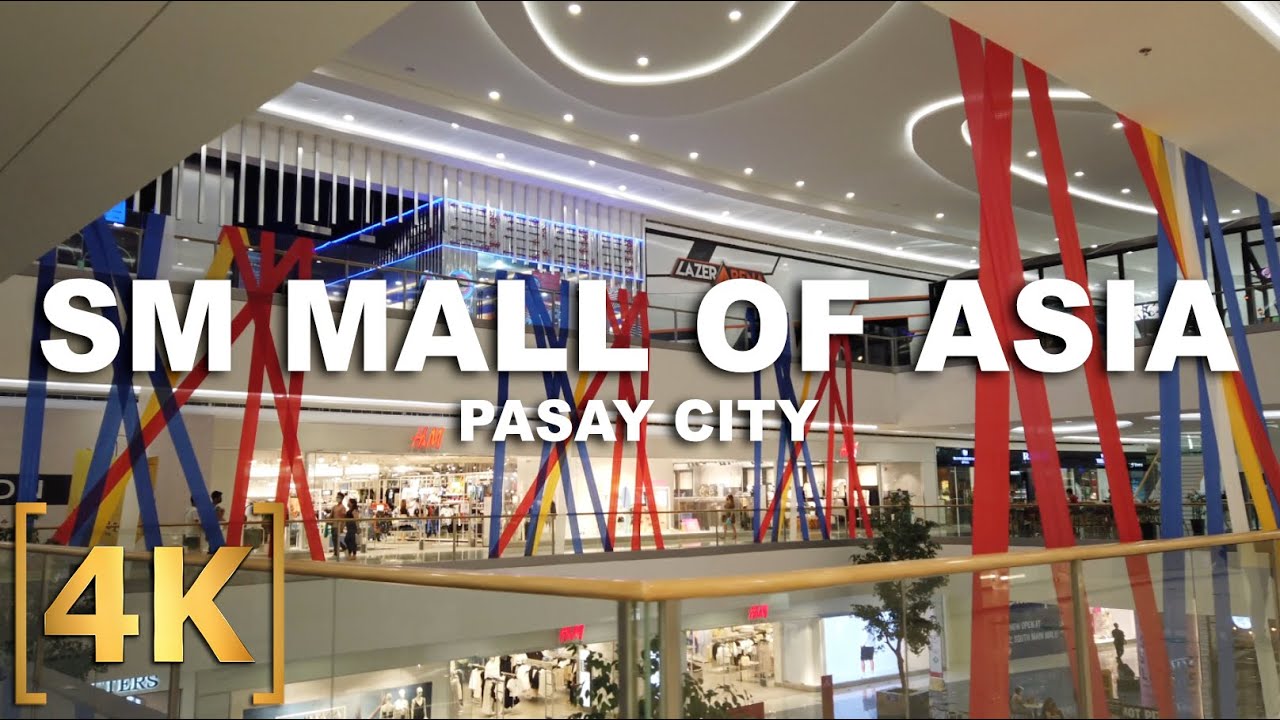 SM Mall of Asia | Mall Walking Tour | 4K | Pasay City, Philippines - La ...