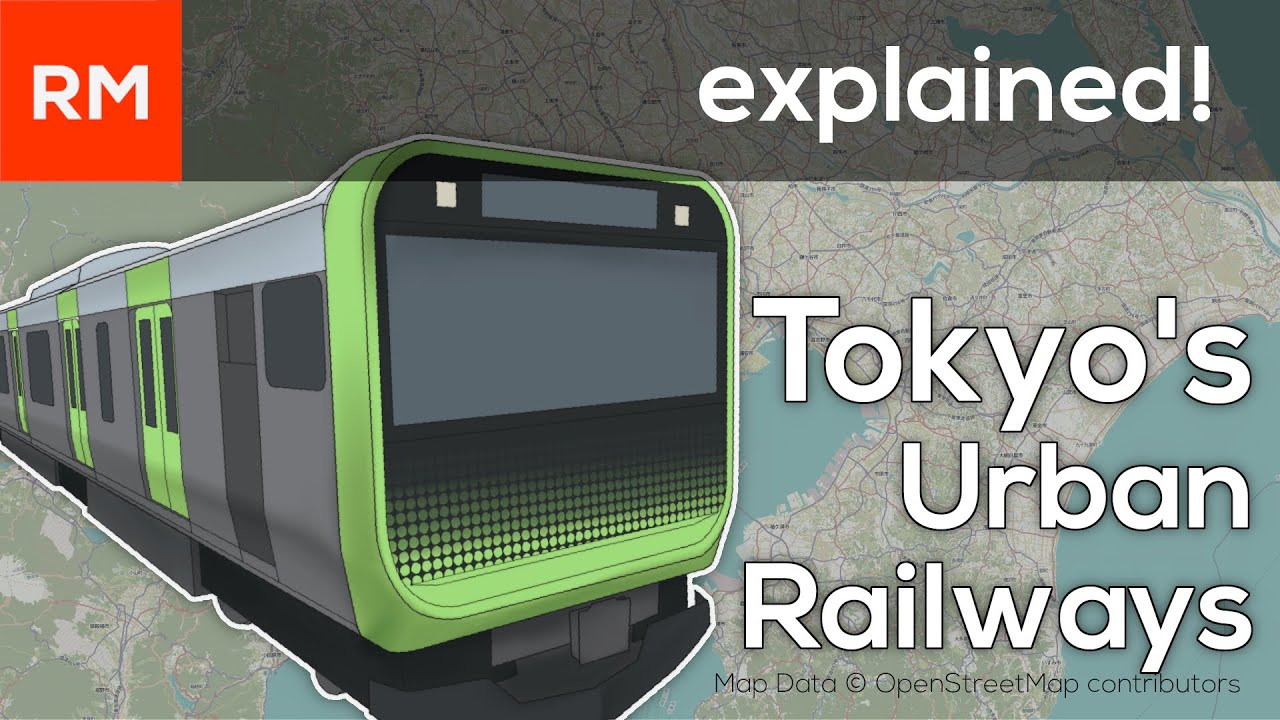 The Largest Rail System In the World Tokyo’s Urban Railways Explained