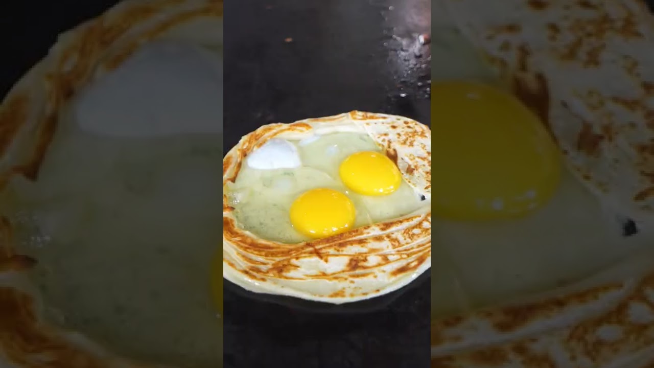 Cheesy Roti Making SUPER FIERY Cheesy Roti Canai Telur Goyang - Street Food Tour in ...