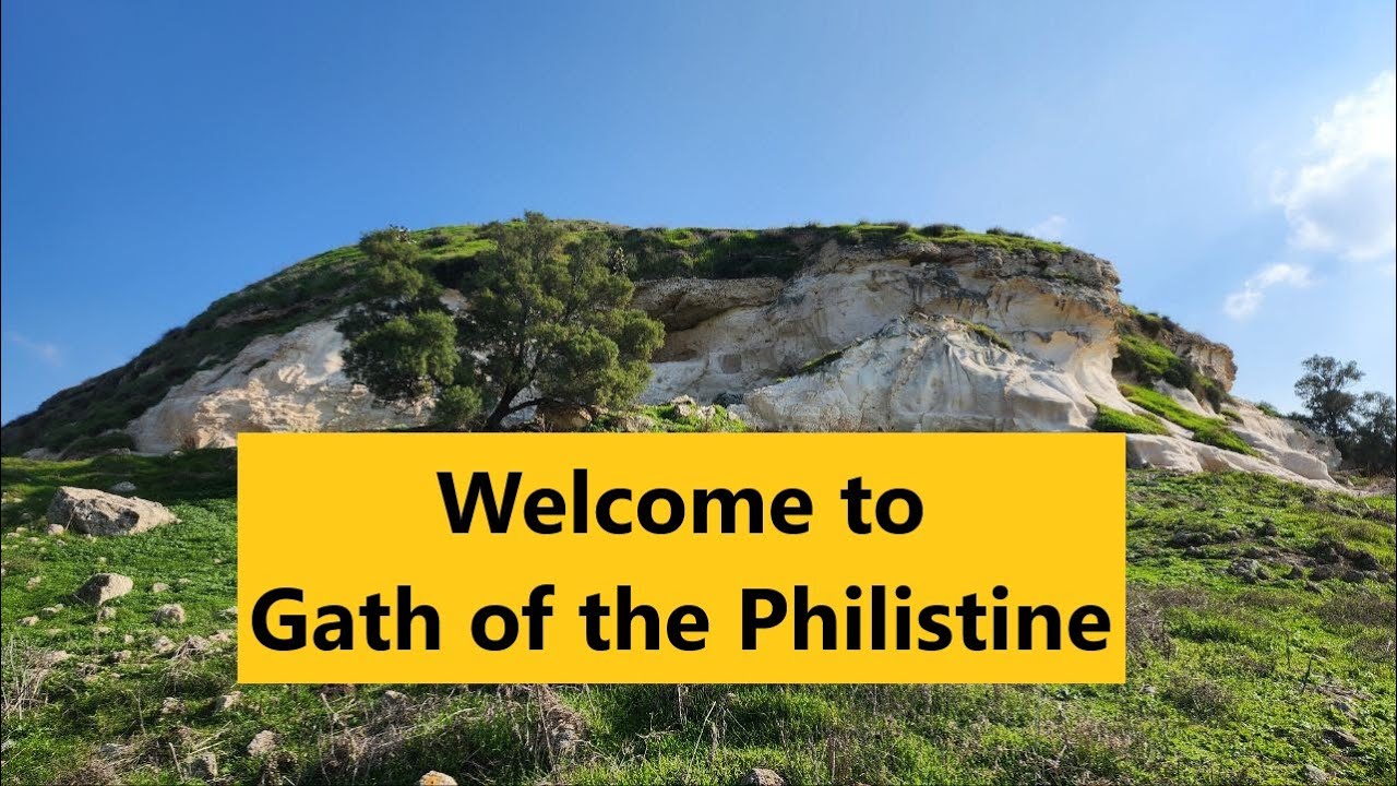 Phylistine A visit to the largest Philistine city - the biblical Gath of the ...