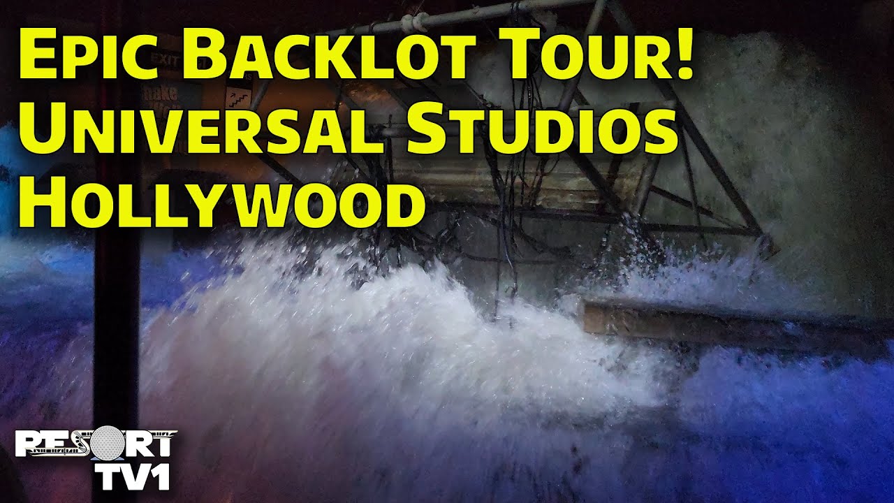 Epic Backlot Tram Tour at Universal Studios Hollywood 2023 - La Vie Zine