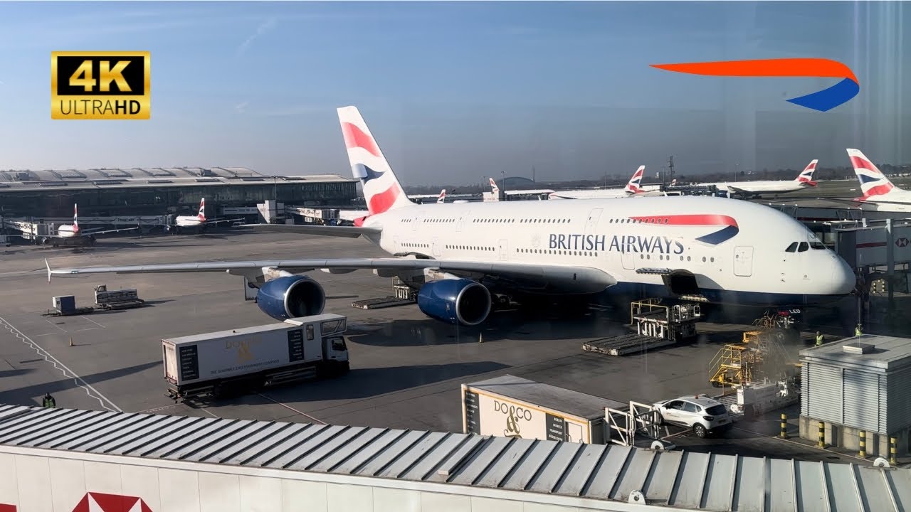 BRITISH AIRWAYS A380 BA269 (2023) Economy Class London Heathrow To Los