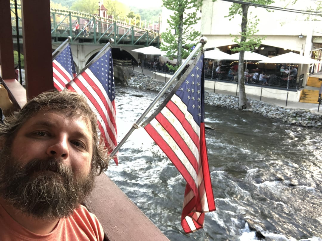 Great rainy weekend Camping at Unicoi State Park (GA) in the squirrel