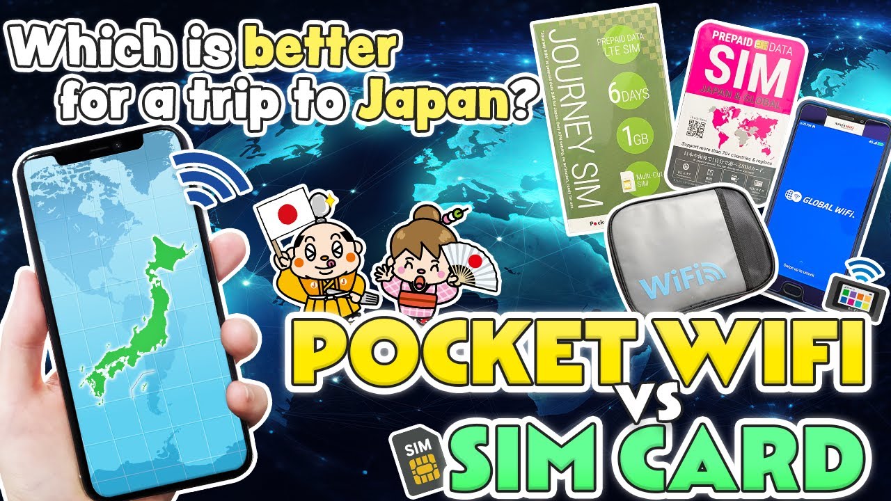Japan Travel Tips / SIM & Pocket Wifi Guide / Things to know before