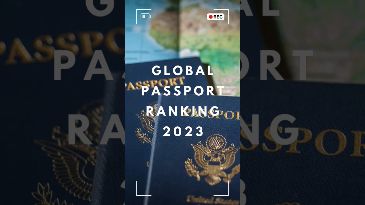 Top 5 strongest passports in the world.Passport ranking 2023 fact 