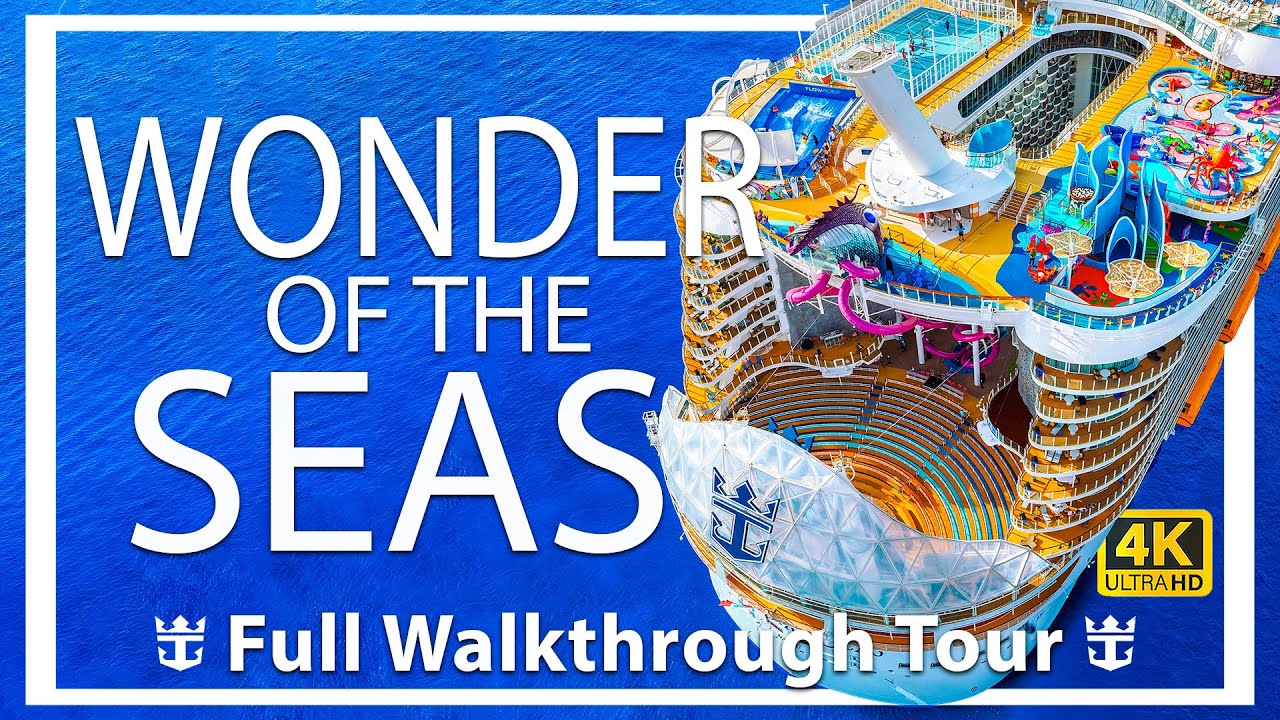 Wonder of the Seas | Full Walkthrough Ship Tour & Review | New 2023 ...