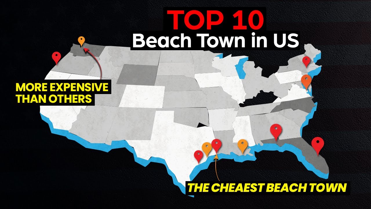 10 Cheapest Beach Towns in America 2024 La Vie Zine