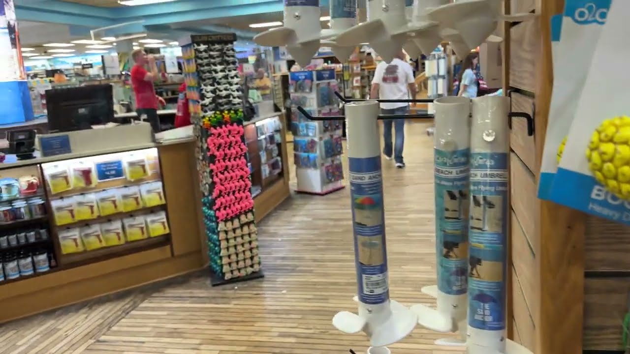 Ron Jon Surf Shop Cocoa Beach Florida USA shuttle bus to Port Canaveral