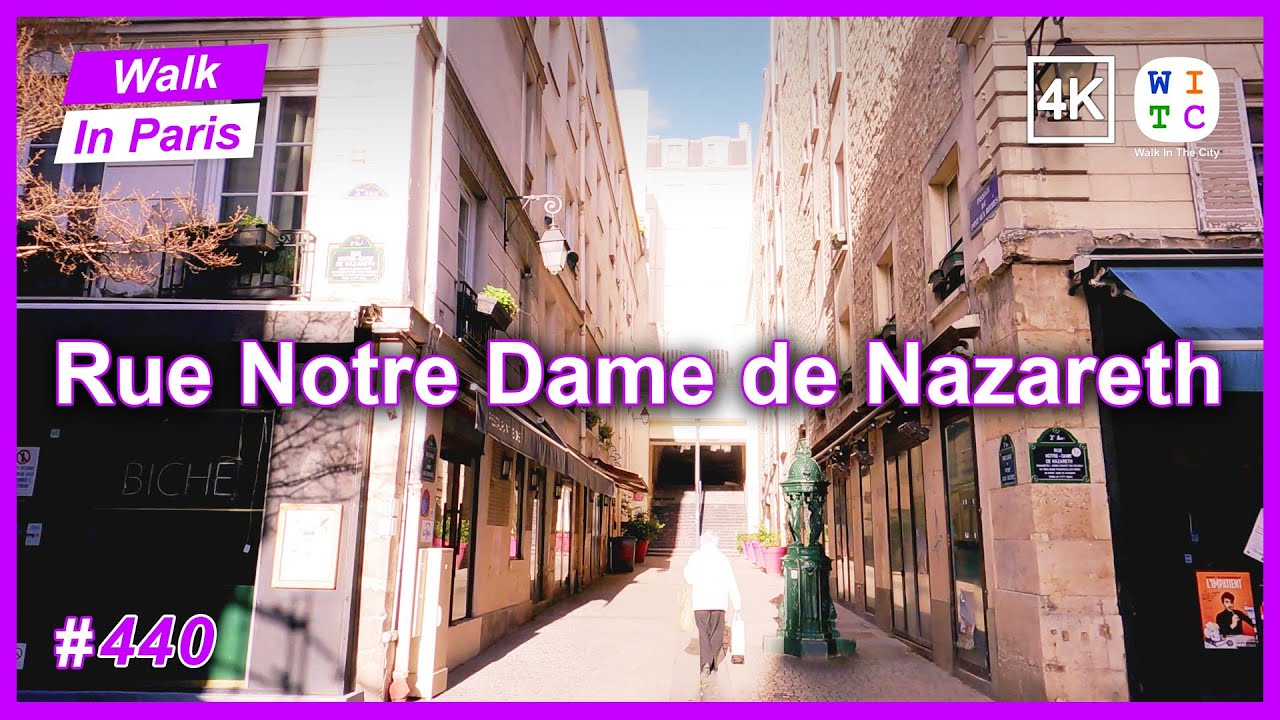 Rue Notre Dame de Nazareth, Paris, France Paris walk Paris street tour La Vie Zine