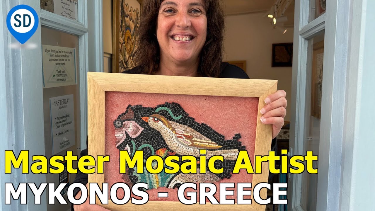 Mykonos, Greece Meet a Master Mosaic Artist La Vie Zine