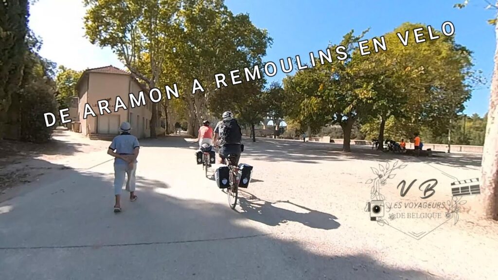 De Aramon au Pont du Gard à travers les vignes #lesvoyageursdebelgique