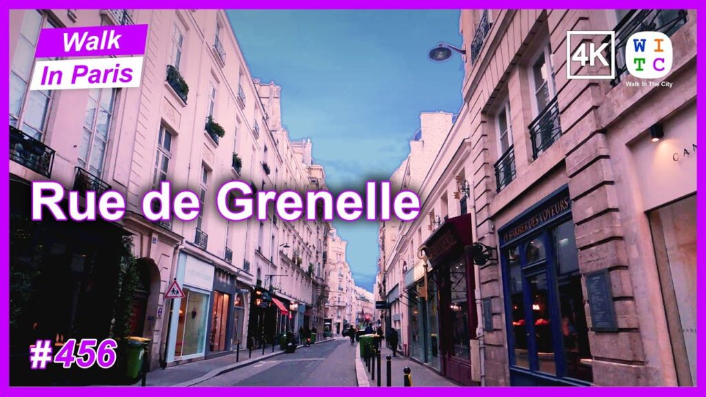 Rue de Grenelle, Paris, France | Paris walk | Paris street tour | Paris street walk | Walk In Paris