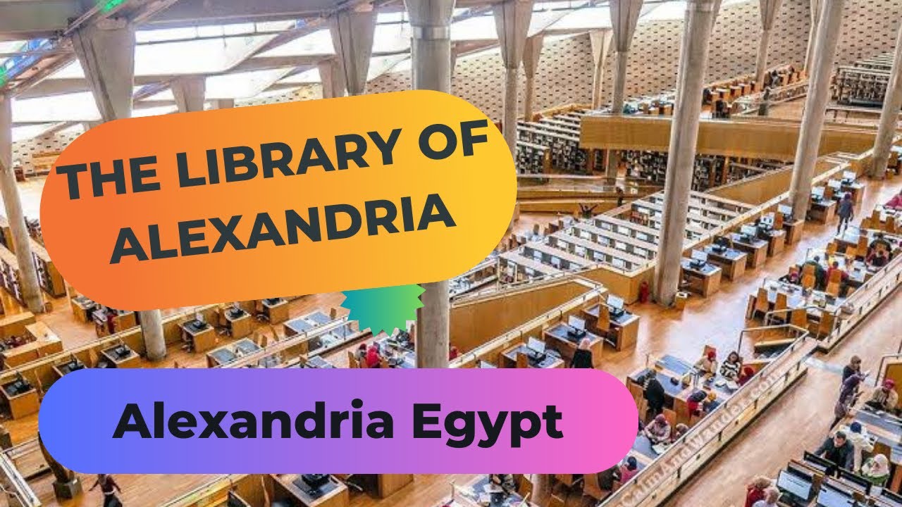 The Great Library of Alexandria Alexandria Egypt La Vie Zine