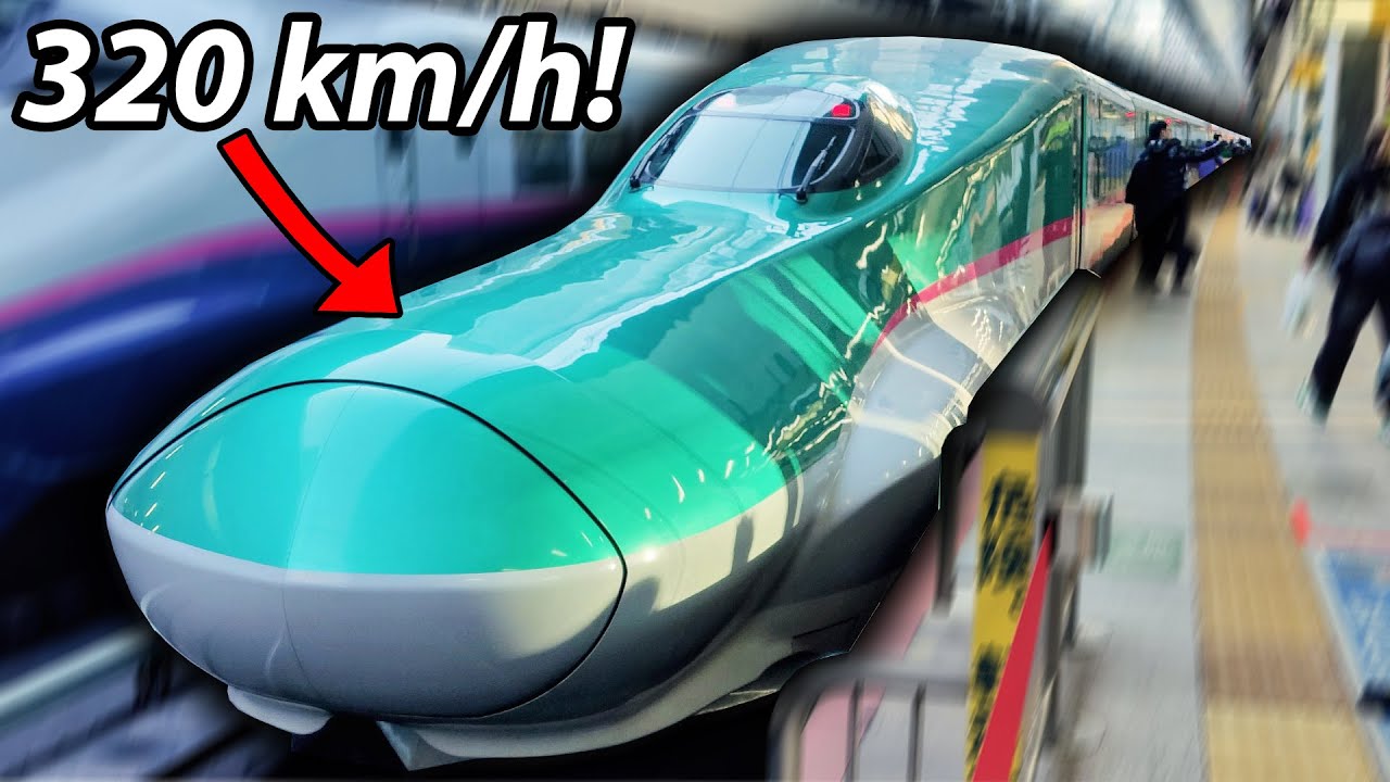 I Took the Fastest BULLET Train in Japan from Tokyo to Hokkaido La